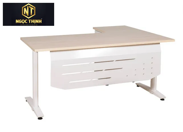 Bàn góc cho trưởng phòng có hộc liền UN1612CS3 Bàn góc cho trưởng phòng có hộc liền UN1612CS3